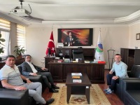 Kırşehir İl Genel Meclis Başkanı ve Kırşehir Damızlık Sığır Yetiştiricileri Birliği Başkanı Bülent Ozan Yüksekokulumuzu Ziyaret Etti